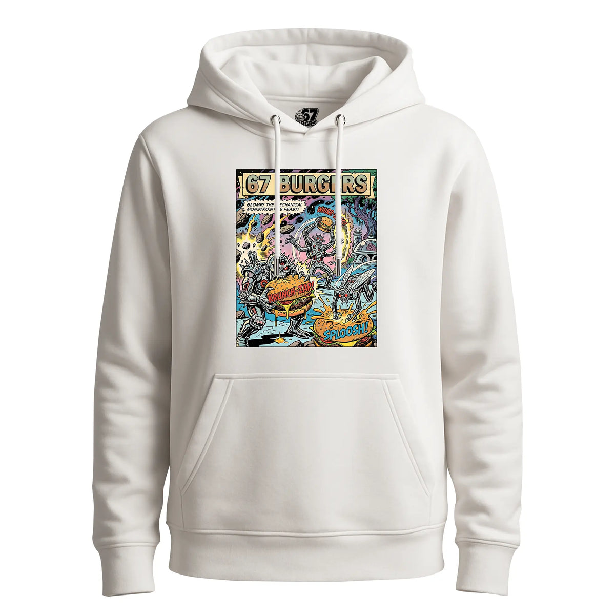 Kapuzenpulli Mechanischer Dschungel