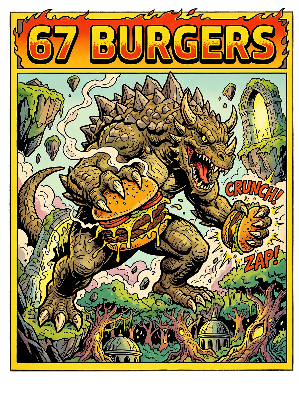 Kaiju Hoody hat Hunger