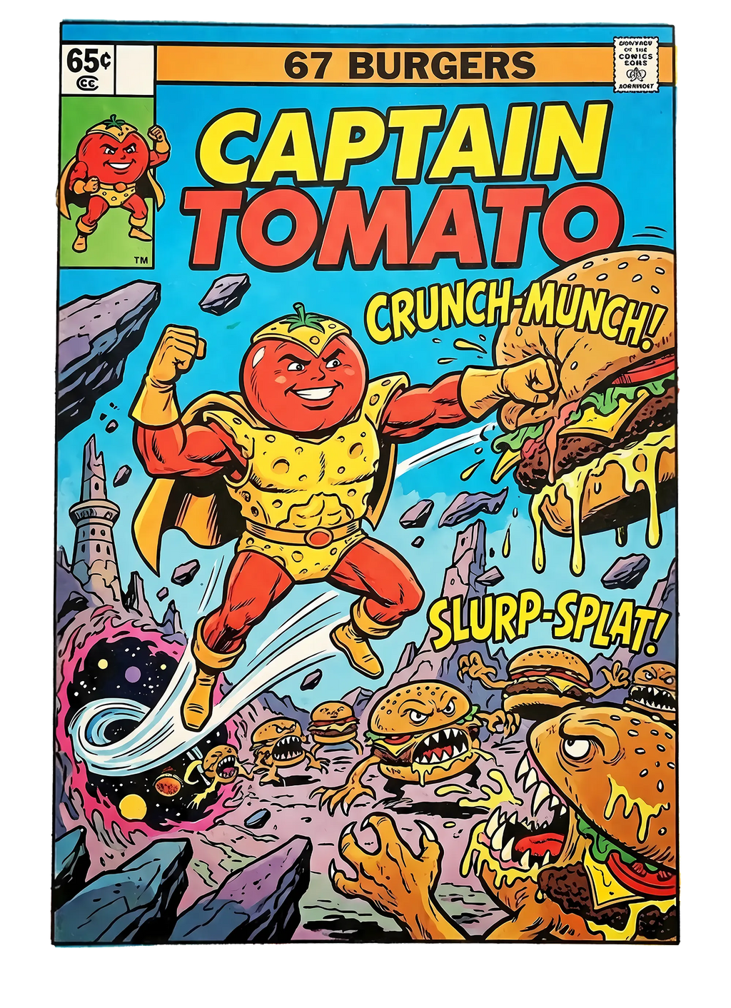 Kapuzenpullover Kapitän Tomate