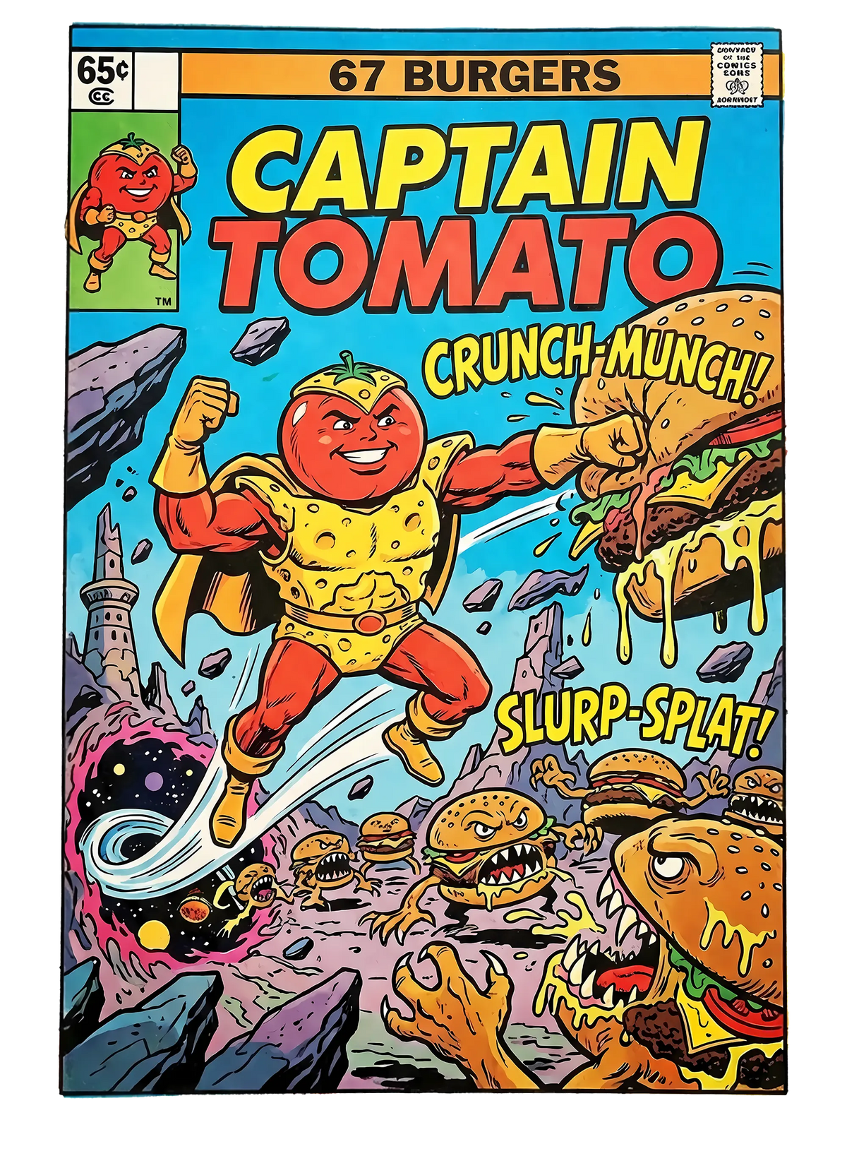 Kapuzenpullover Kapitän Tomate