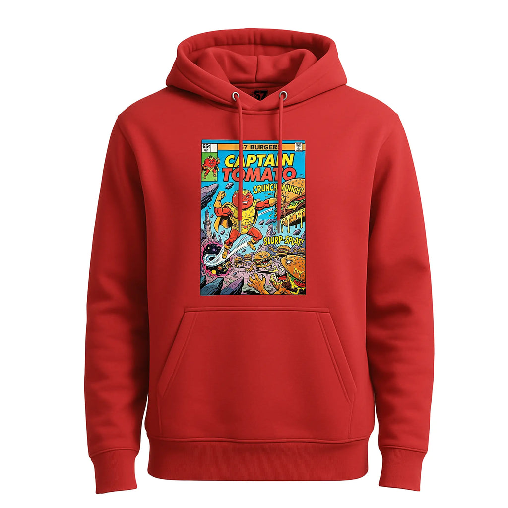 Kapuzenpullover Kapitän Tomate