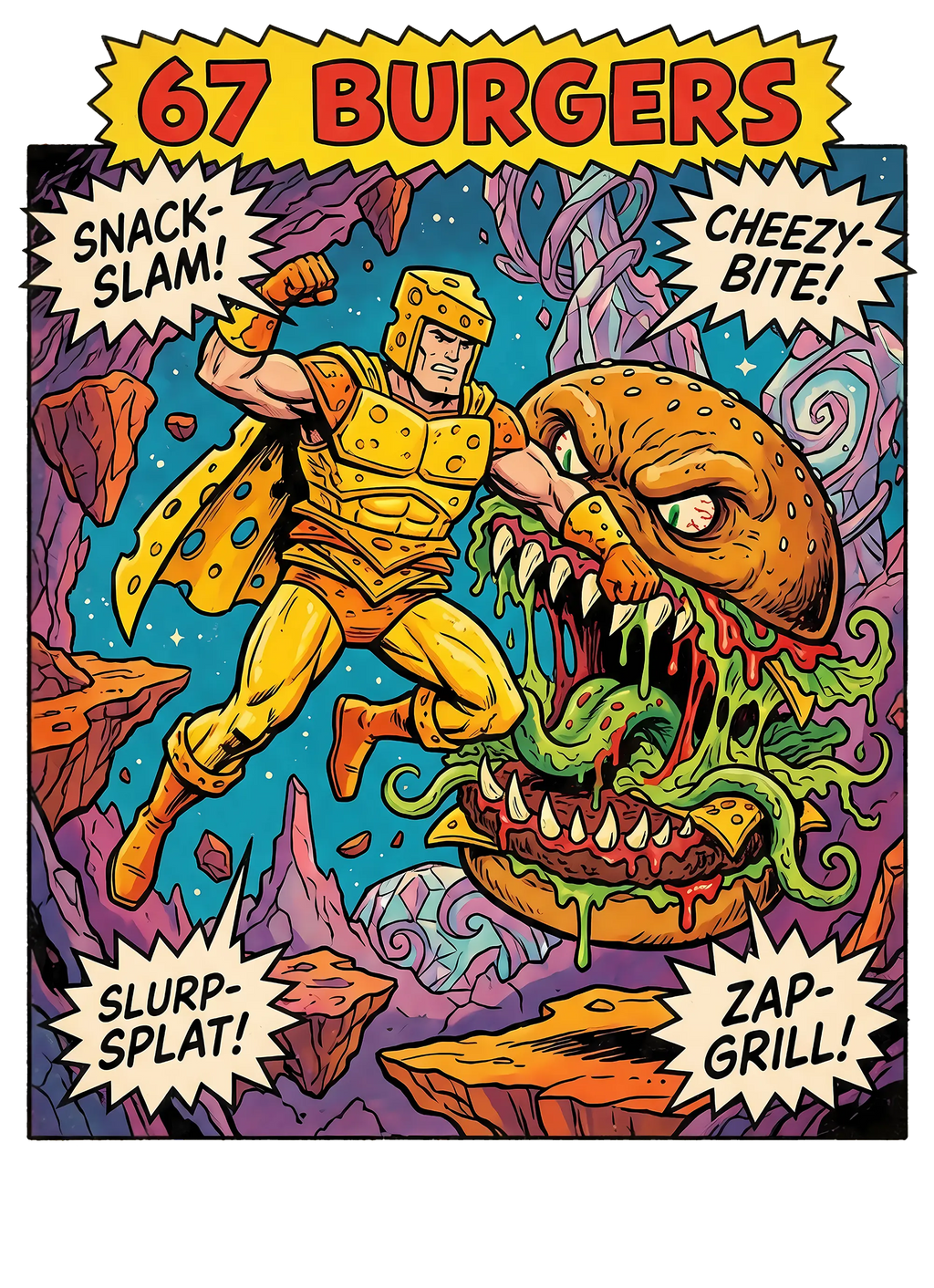 Cheese Knight Sweatshirt