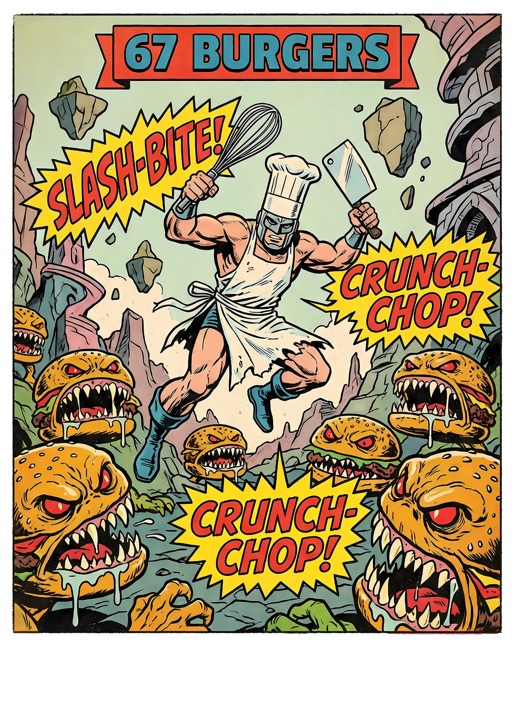 Luchador Sweatshirt: Cooking Ring