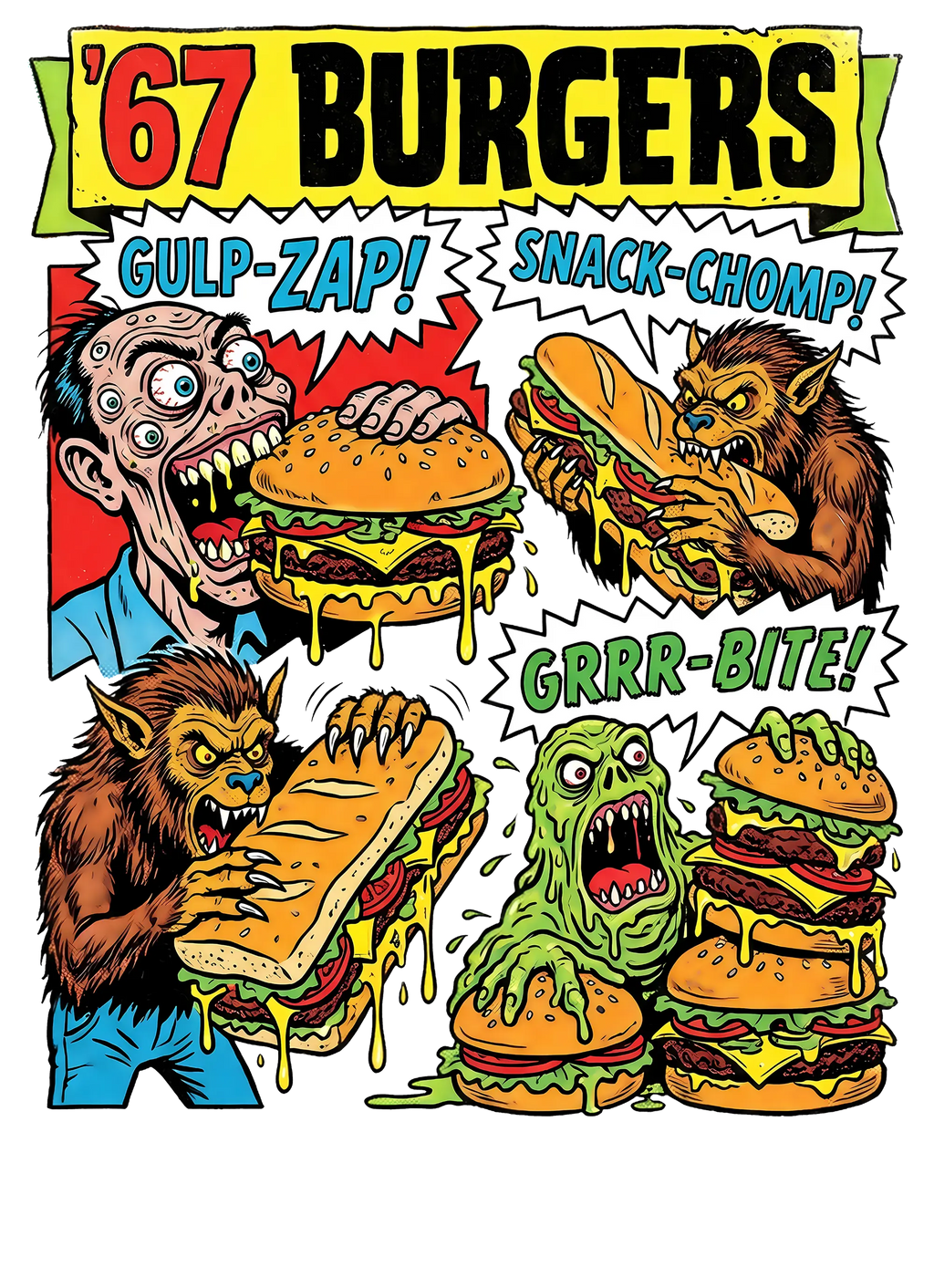 Monstrous Feast Sweatshirt