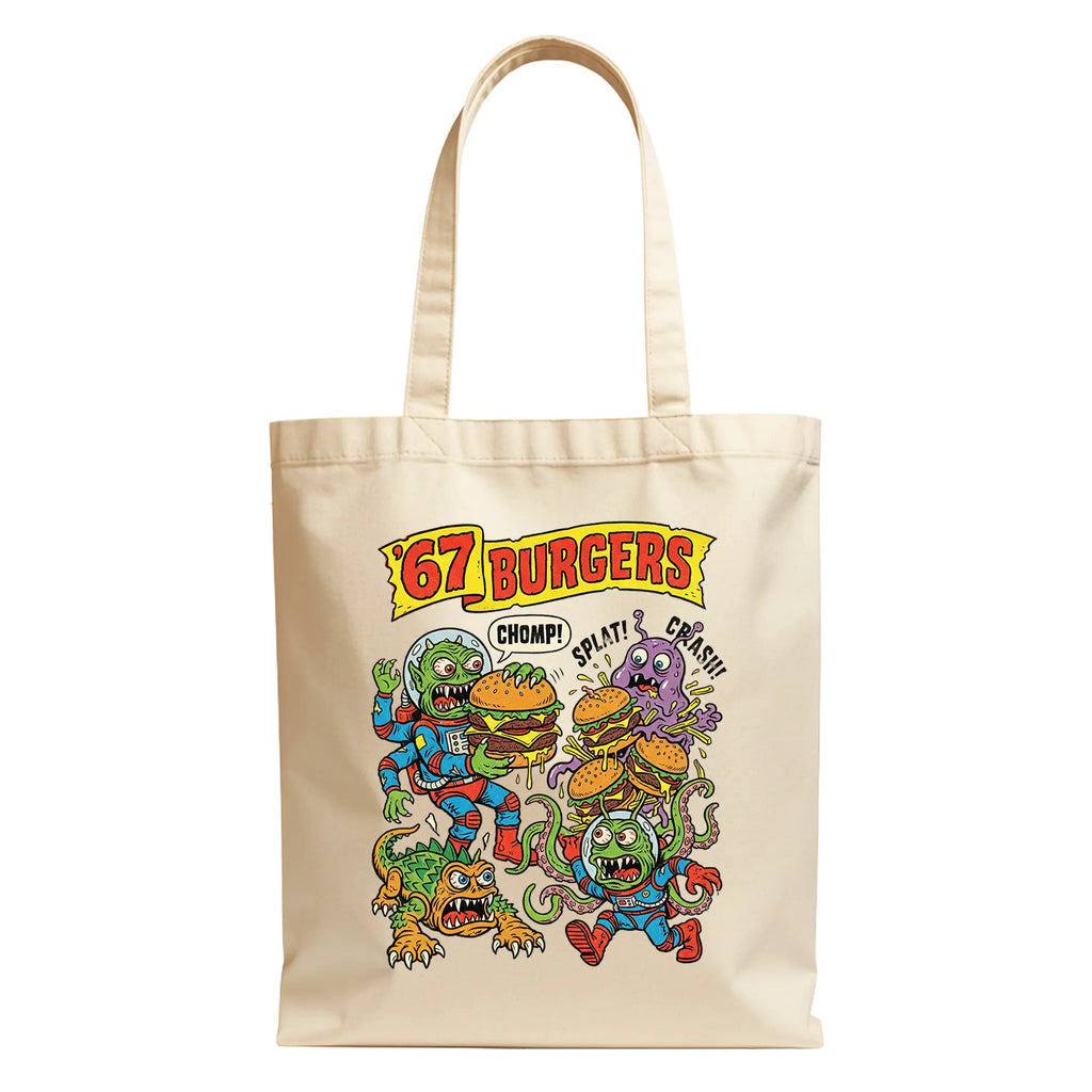 Galactic Burger Invasion Bag