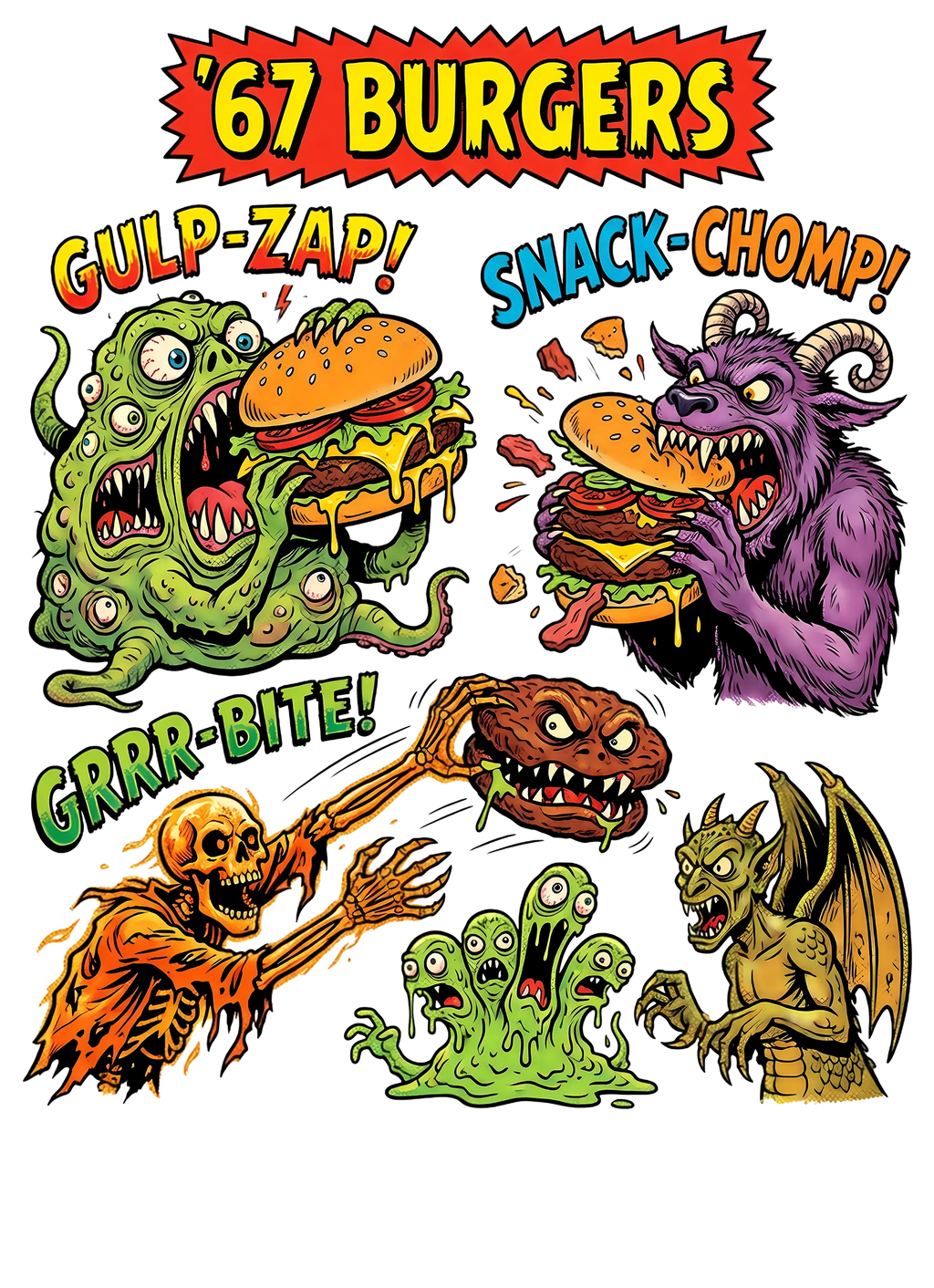 Hungry Monsters League Sweatshirt